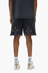 PURPLE BRAND P446 Crystal Star Shorts at Gravity NYC